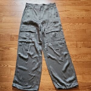 Gray Cargo Pants